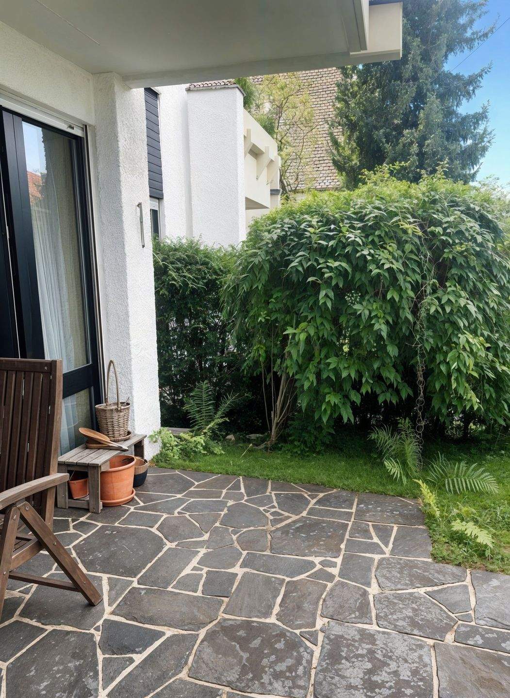 Ruheoase in Obermenzing: Gepflegte 1-Zimmer-Gartenwohnung & Sauna – München – Vorschaubild 5