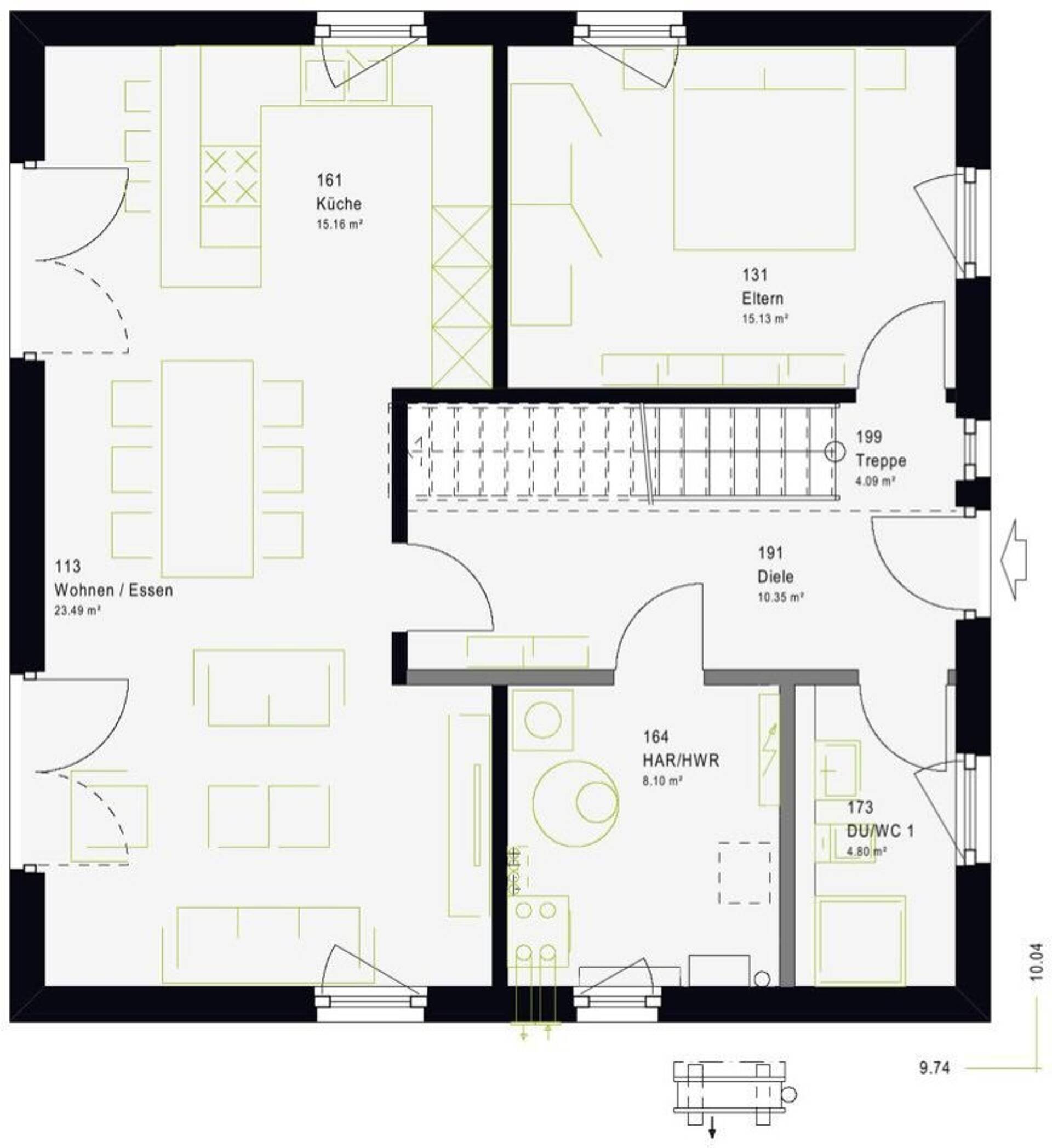 Einfamilienhaus in 46399 Bocholt mit 170 m² kaufen