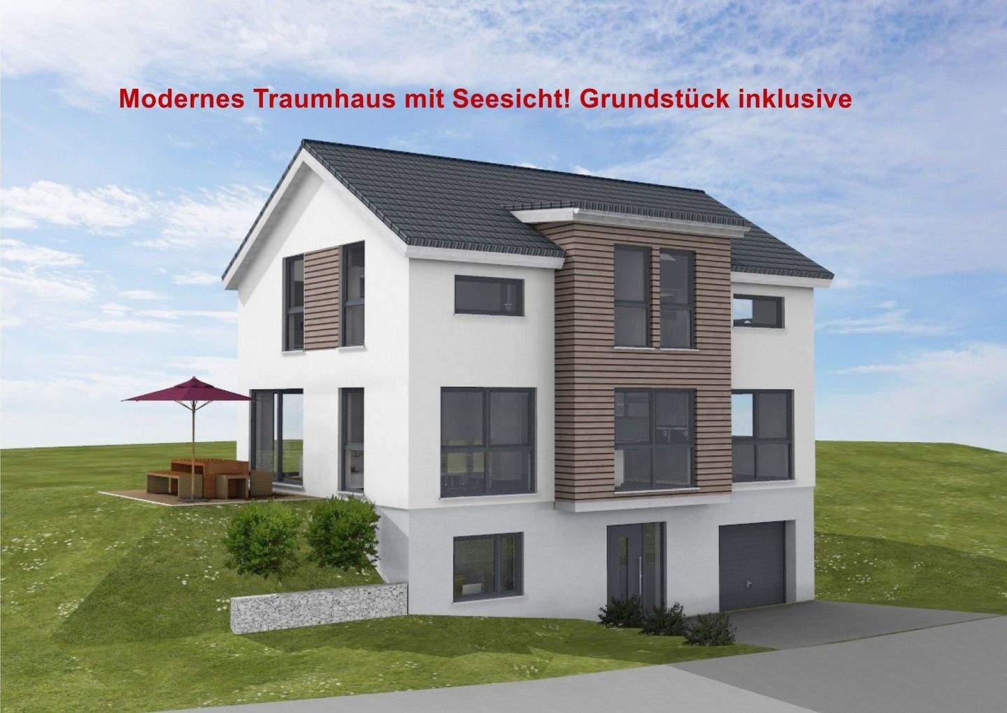 Traumhaus mit Seesicht in Gaienhofen, inkl.Grundstück - in Projektierung – Gaienhofen – Bild 1 von 9