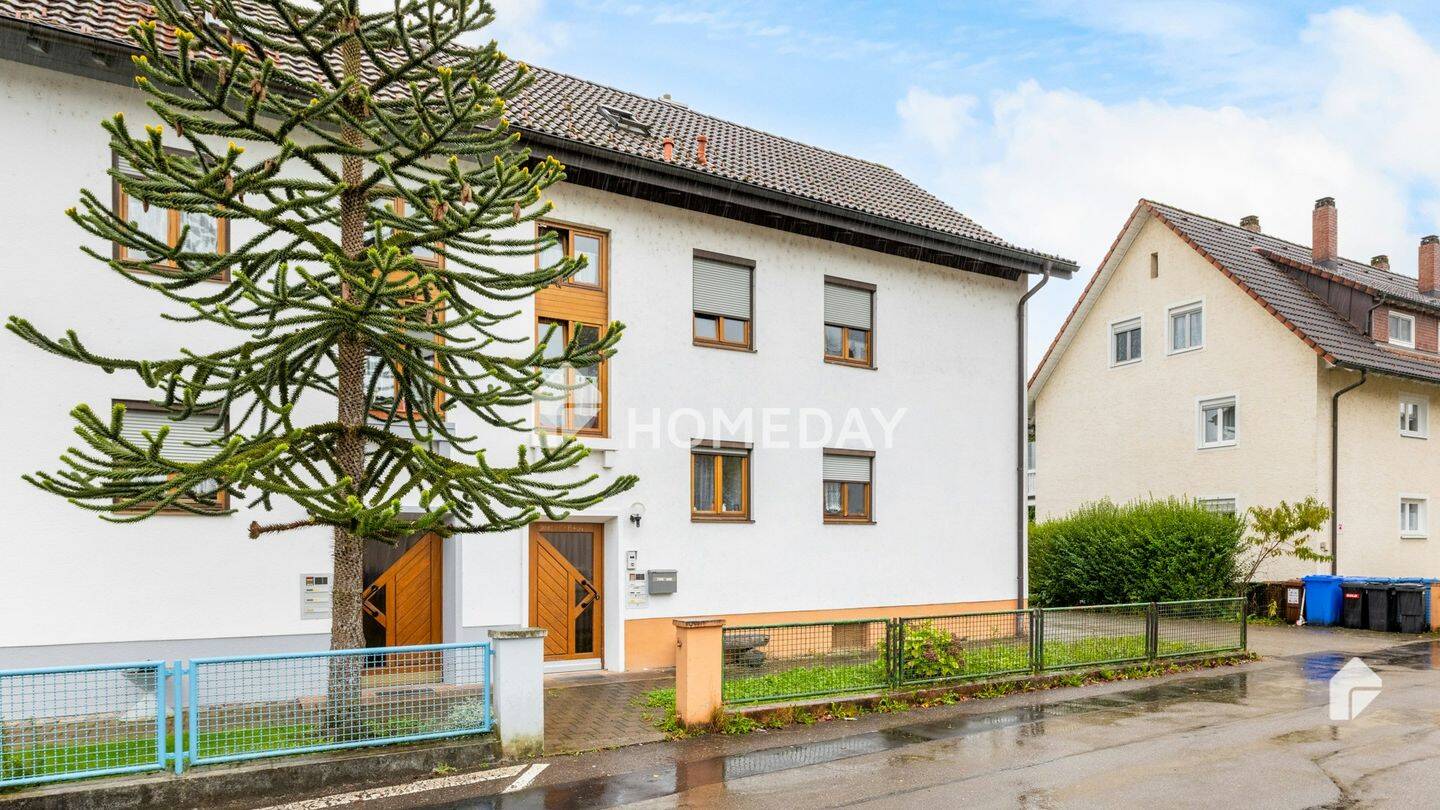 Attraktive Kapitalanlage: Gut vermietetes MFH mit 3 Wohnungen und großzügigem Grundstück – Waldshut-Tiengen – Bild 1 von 9