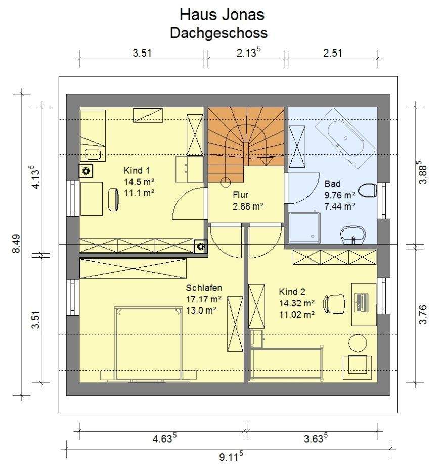 Jetzt zugreifen! - Neubau Einfamilienhaus zum günstigen Preis in Dentlein am Forst – Dentlein am Forst – Vorschaubild 4