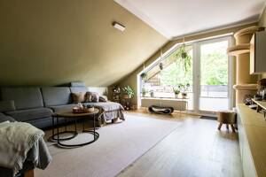 Moderne Wohnung mit Balkon und Blick ins Grüne in Wentorf