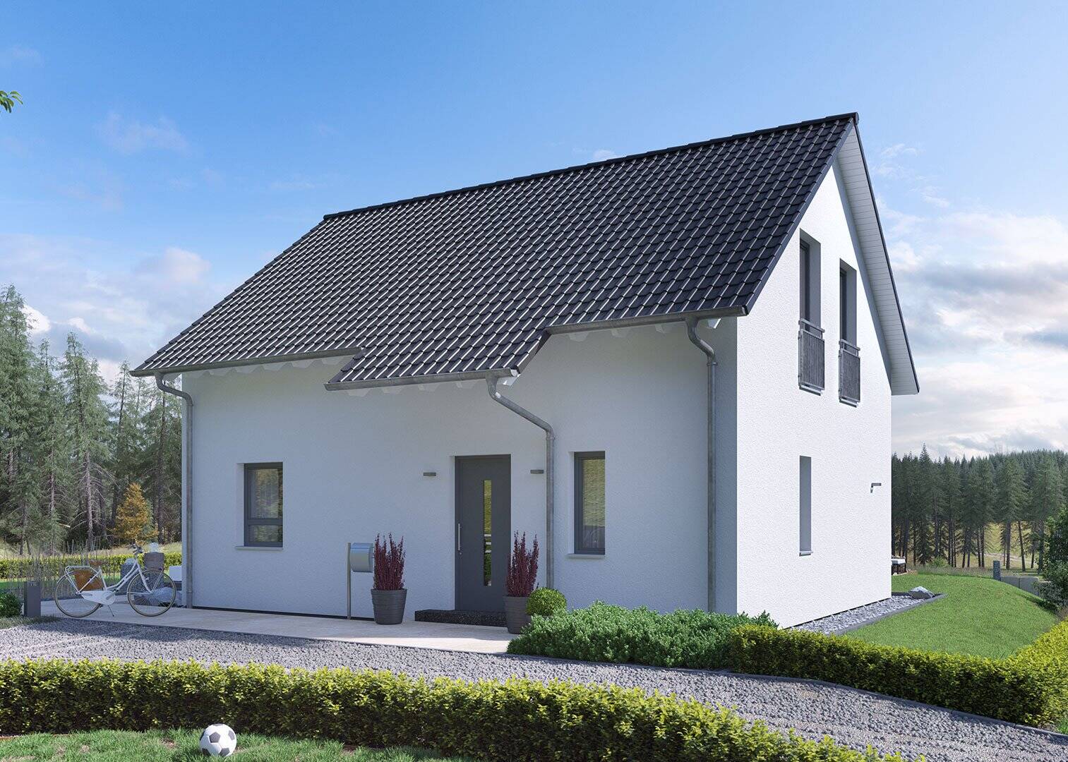 Klare Architektur, ein zeitloses Satteldach und eine intelligente Raumaufteilung LS.13.02.S – Gersheim – Vorschaubild 3