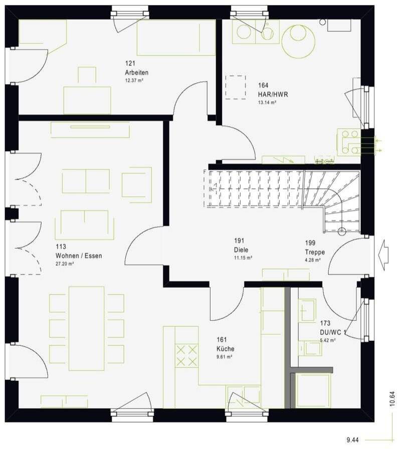 LifeStyle 16.04 S als Ausbauhaus!!! Das Einfamilienhaus kombiniert schönes Wohnen mit preisgünstigem Bauen. – Pirmasens – Vorschaubild 5