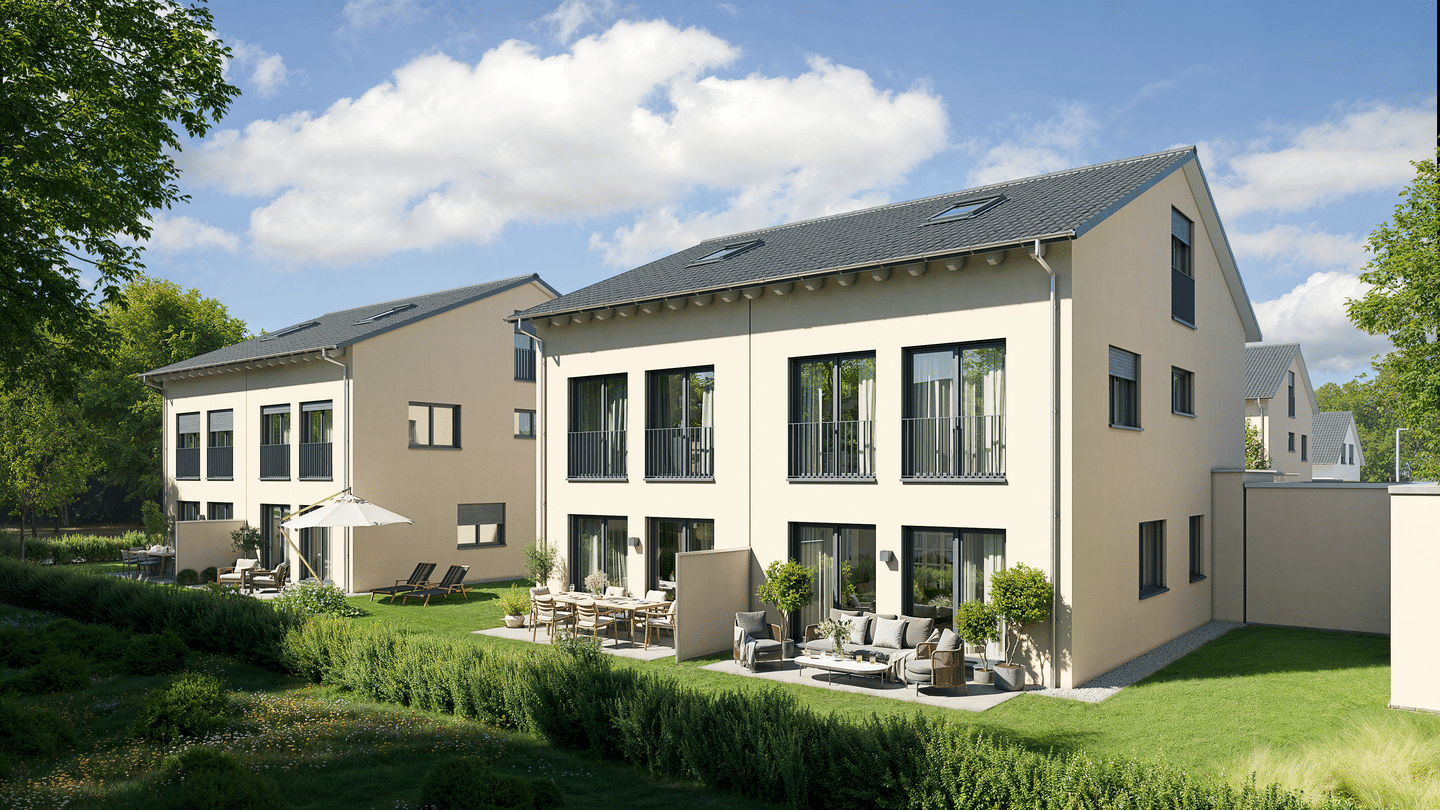 Ihr Traumhaus im Grünen - Neubau Doppelhaushälfte in Nittenau – Nittenau – Bild 1 von 9