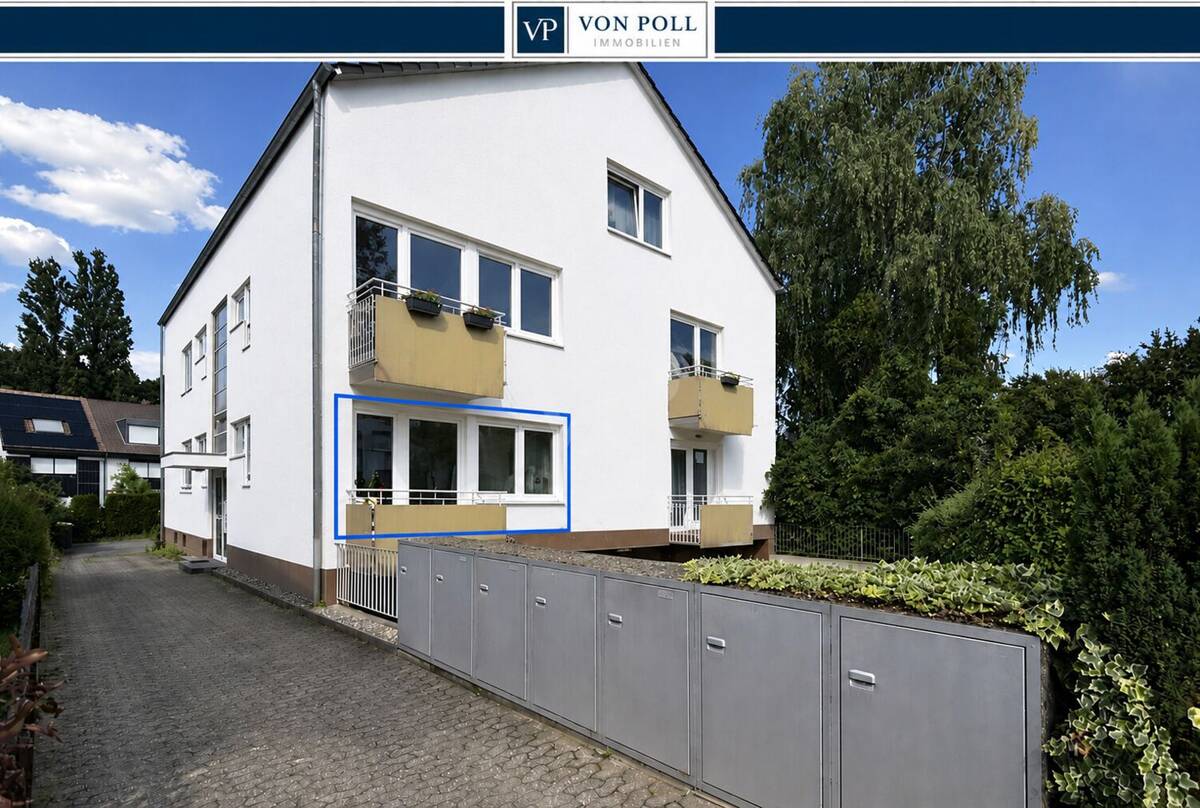 Gemütlicher Rückzugsort mit Balkon und PKW-Stellplatz – 53179 Bonn – Bild 1 von 9