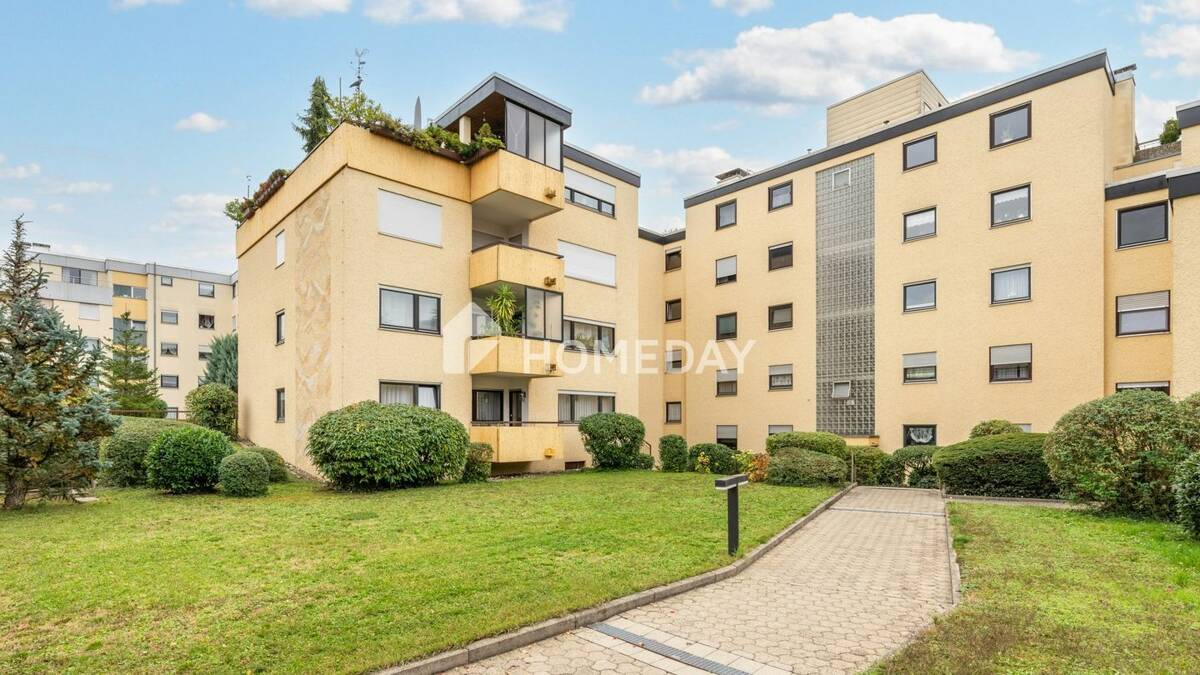 Helle 3-Zimmer-Etagenwohnung mit Südbalkon, Tiefgaragenstellplatz und attraktiver Lage in Heilbronn – 74074 Heilbronn – Bild 1 von 9