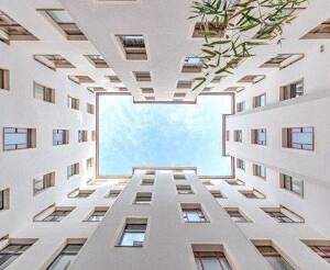 - vermietete Wohnung im ruhigen Gartenhaus -