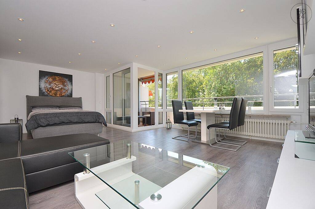 Modern möblierte Wohnung mit Klimaanlage, Internet und TG-Stellplatz in Stuttgart Asemwald – Stuttgart – Vorschaubild 6