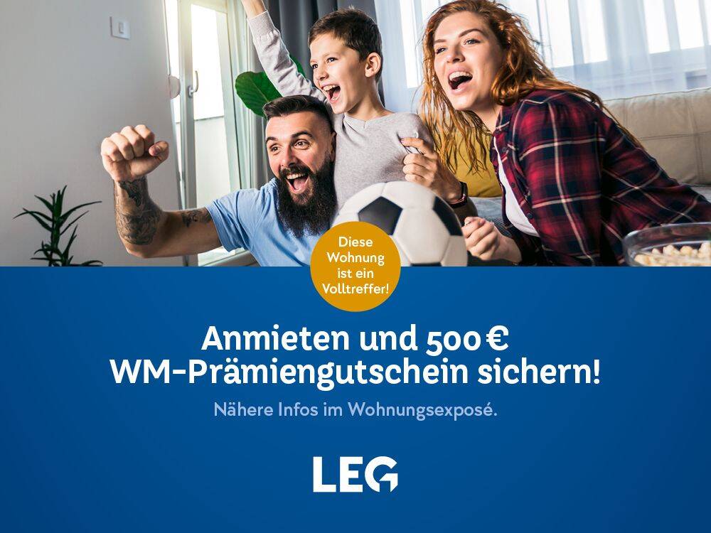 2-Zimmer-Wohnung in Duisburg Huckingen
