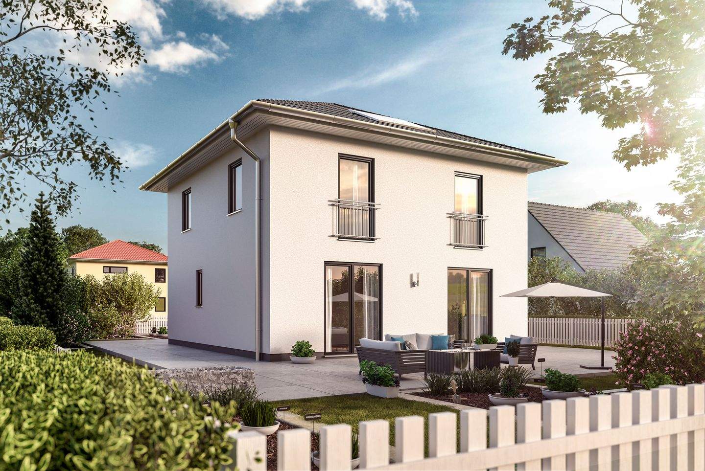 Nürnberg: Neubau Stadthaus | A+ (Wärmepumpe) | Komplettpreis inkl. Grundstück & Baunebenkosten – Nürnberg – Bild 1 von 9
