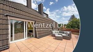 Großzügige Maisonettewohnung mit ca. 120 m² Wohnfläche, große Dachterrasse und Einzelgarage - Wentzel Dr.