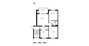 Schicke 3-Zimmer-Wohnung mit Balkon in guter Lage – 28219 Bremen – Vorschaubild 2