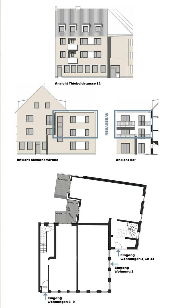 Erdgeschosswohnung in 50676 Köln mit 47,83 m² kaufen