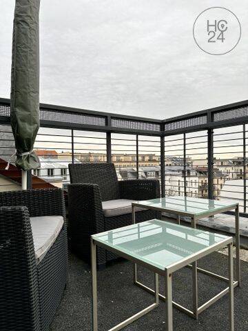 Dachgeschoss Apartment in CITYLAGE ? möbliertes Apartment mit Balkon (Blick ins Grüne) in Leipz – Leipzig – Vorschaubild 8