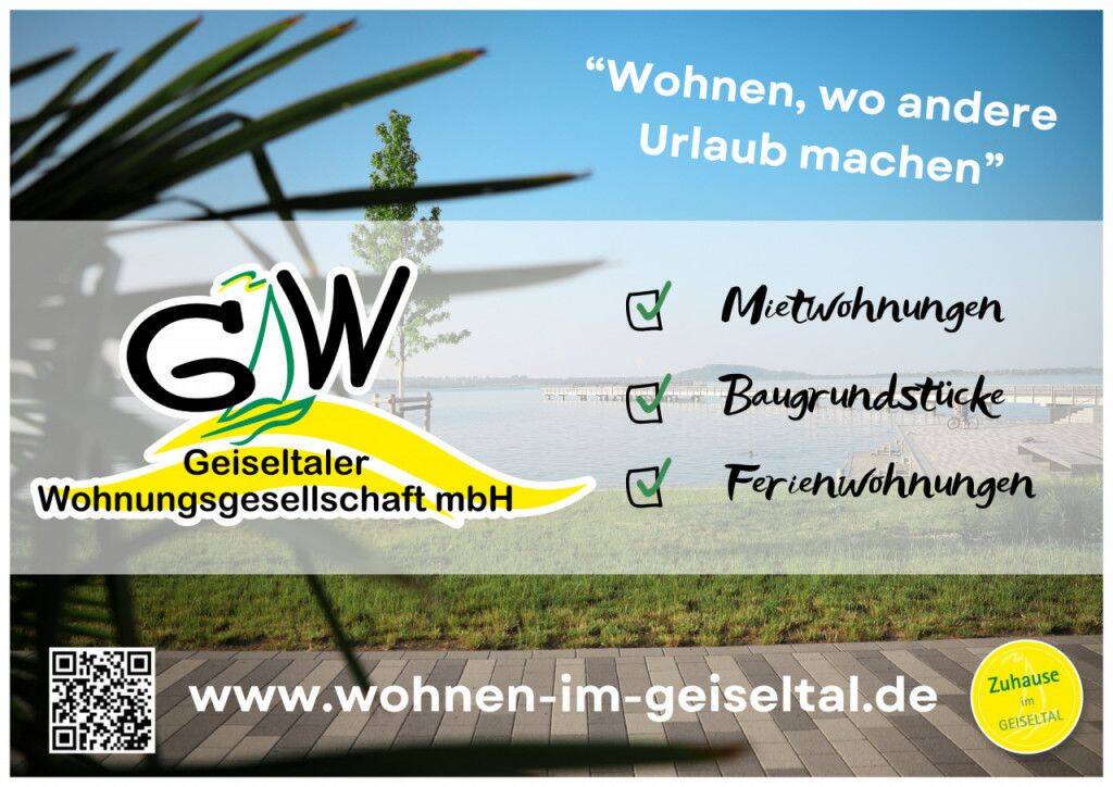 Helle & freundliche 3-Raum-Wohnung im Erdgeschoss *Willkommen im Geiseltal*