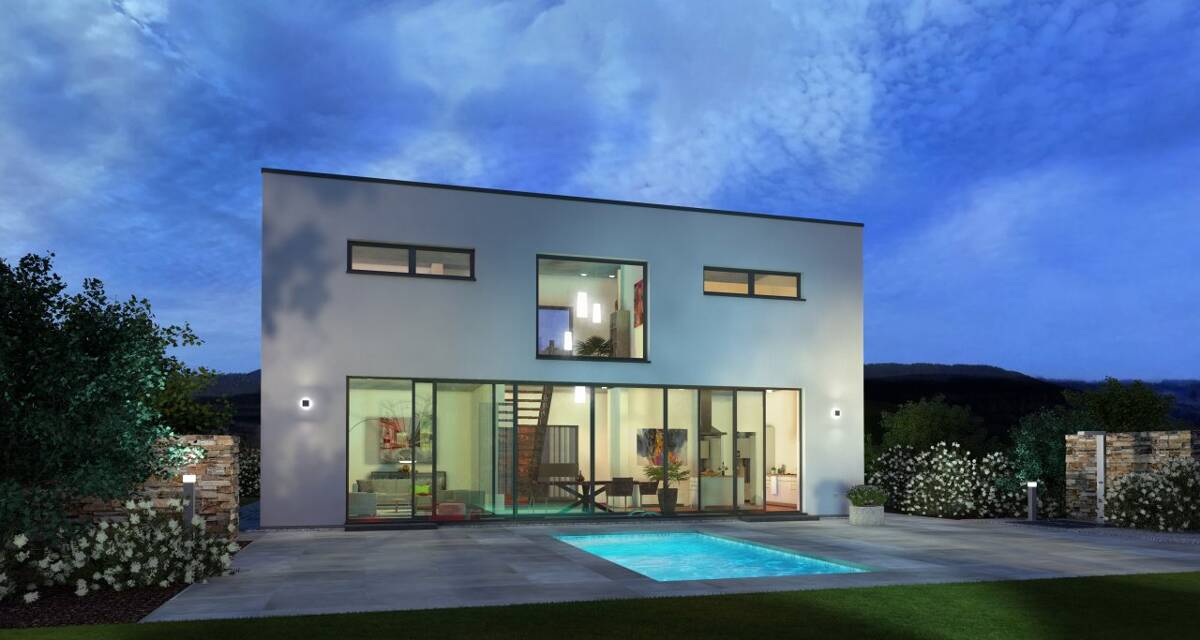 Dieses Haus in Perfektion im Bauhausstil mit Flachdach ! Mit Grundstück berechnet ! – 12623 Berlin – Bild 1 von 2