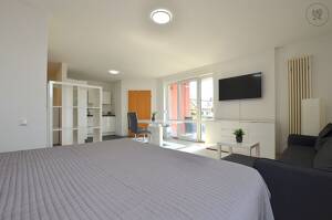 Modern möblierte 1-Zimmerwohnung in Würzburg/Heuchelhof mit Wlan