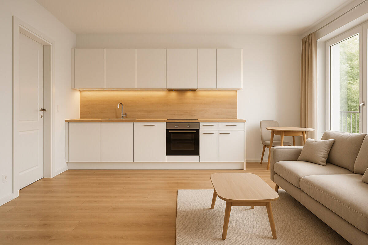 Weißensee: ERSTBEZUG im NEUBAU ab 2026: 1-Zimmer-Wohnung mit SÜD-BALKON - 40 m² – Berlin – Vorschaubild 7