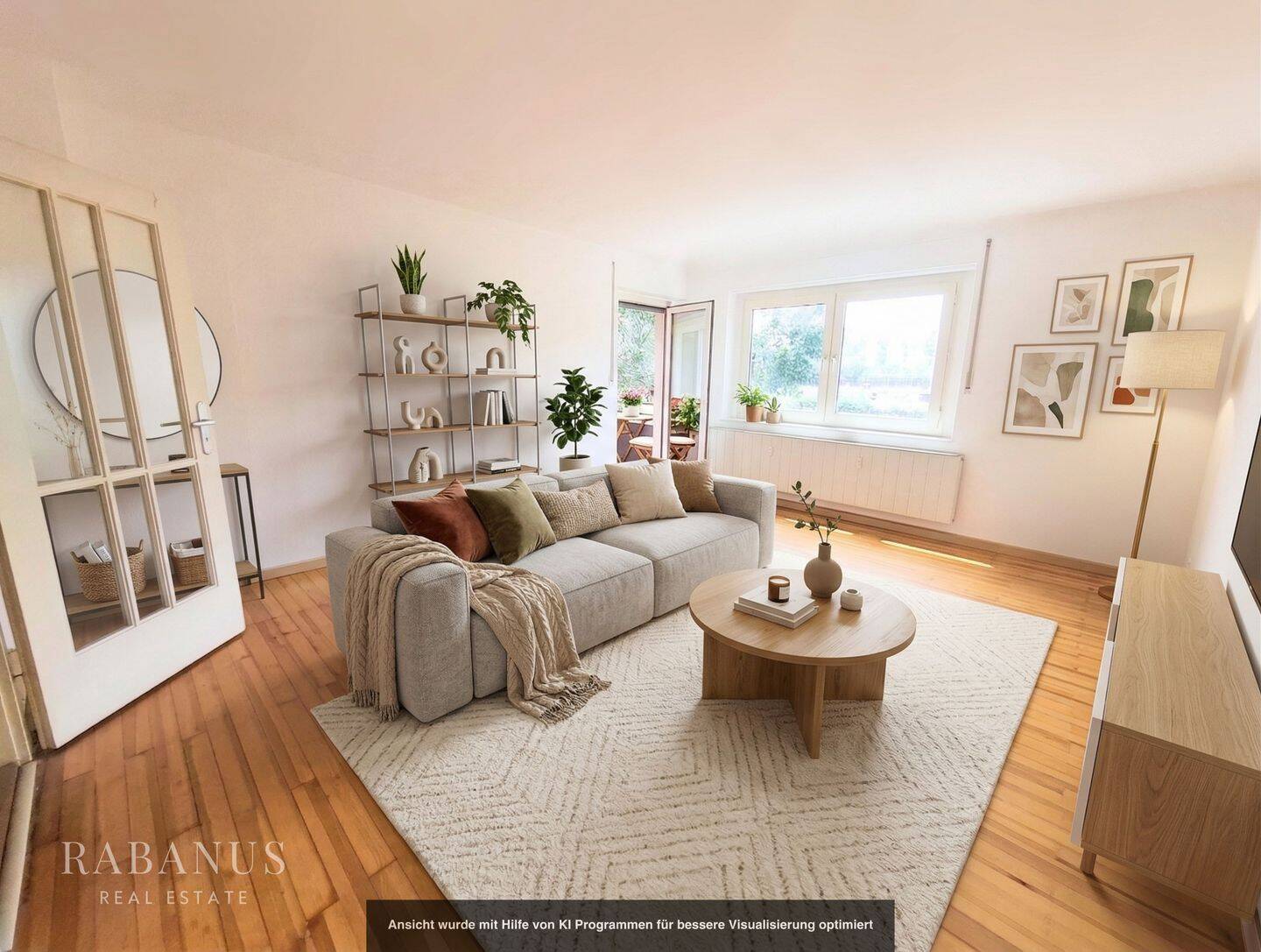 Heller Altbau mit Potenzial 3-Zimmer-Wohnung mit Balkon * aktuell vermietet *