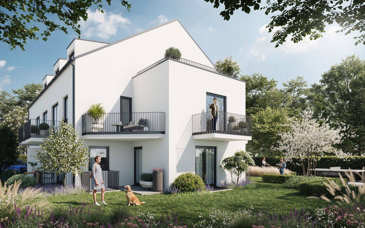 Neubau: Mikroapartments in KFW 55-Standard (A+) | Ap. 12 – München – Vorschaubild 2