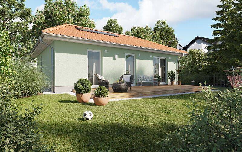 Bungalow 78 massiv gebaut, Preis inkl. Grundstück – Schillingen – Bild 1 von 5