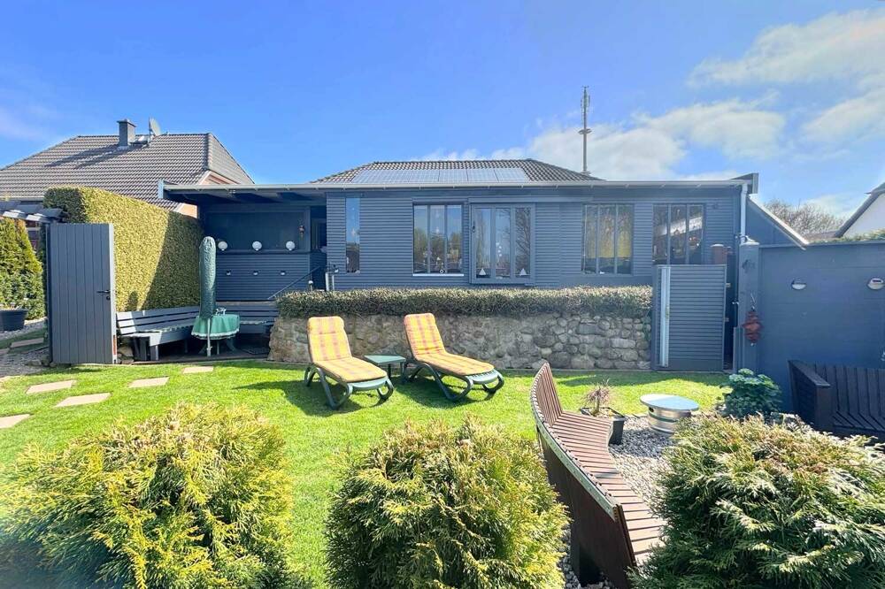Schönberg in MV. Erstklassiger Bungalow mit wunderbarem Garten, Carport, und Solaranlage – Schönberg – Vorschaubild 4