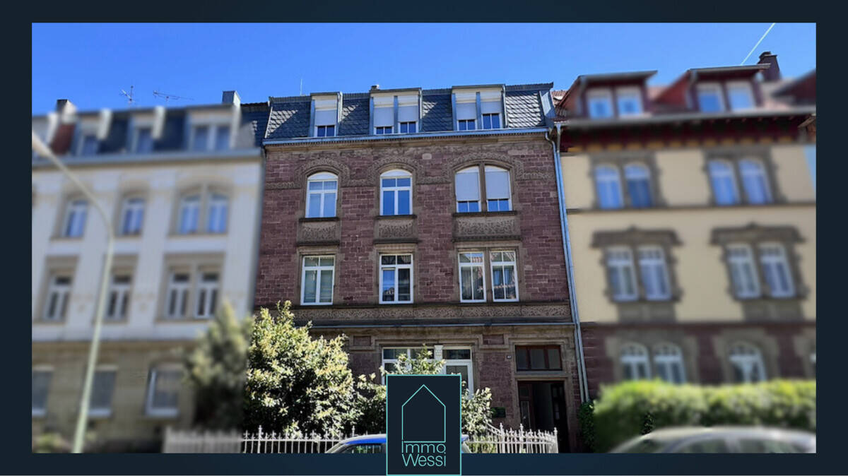 Denkmalgeschütztes 8-Familienhaus in der Pforzheimer SüdWest-Stadt