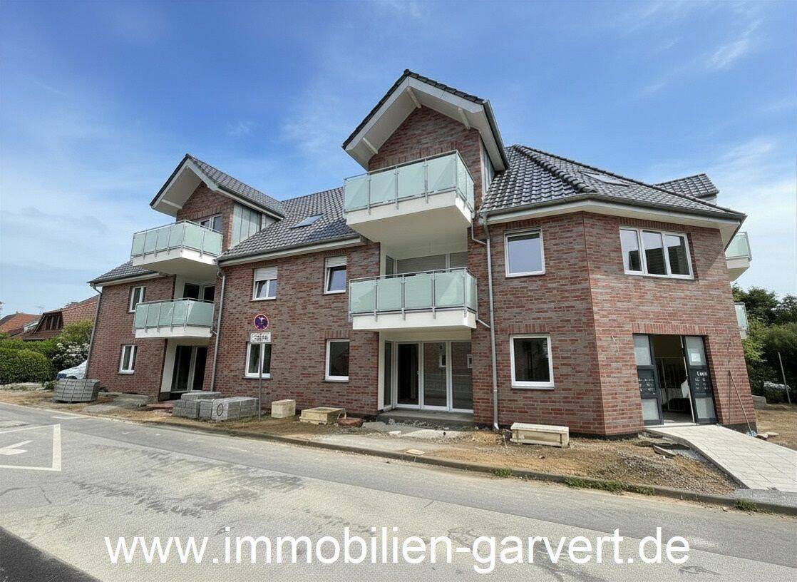 Neubau! Dachgeschoss-Wohnung mit Balkon, Tiefgarage und Aufzug in Rhade_A2529