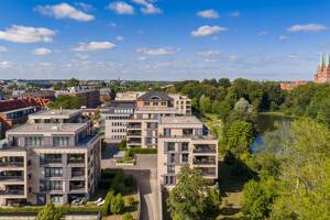 Einzigartige exklusive, barrierefreie 4-Zimmerwohnung direkt am Wasser mit Loggia und Tiefgarage – 23558 Lübeck – Vorschaubild 6