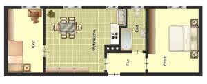 2-Zimmer-Wohnung in Duisburg Huckingen – 47259 Duisburg – Vorschaubild 2
