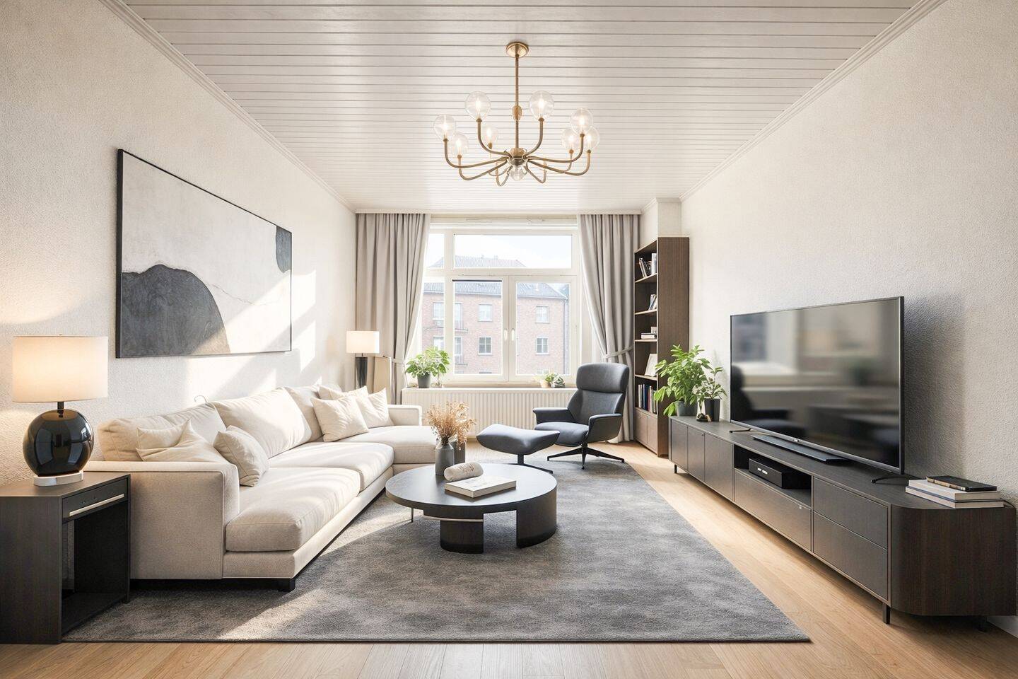 Attraktiv vermietet & effektiv aufgeteilt - helle 2,5-Zimmer-Wohnung mit Balkon zum Innenhof!
