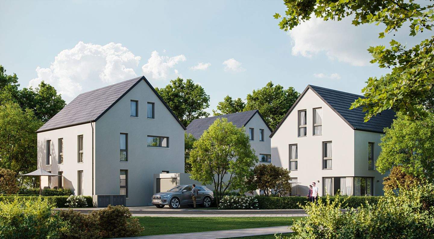 Einfamilienhaus mit ca. 187 m² Wfl. auf 366 m² Grundstück + 6 Zi.+ Terr. + Neubau + provisionsfrei – Pfaffenhofen an der Ilm – Bild 1 von 7