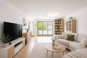 AIGNER - Wohnkomfort auf zwei Ebenen: geräumige Maisonettewohnung mit Südbalkon – 82008 Unterhaching – Vorschaubild 1