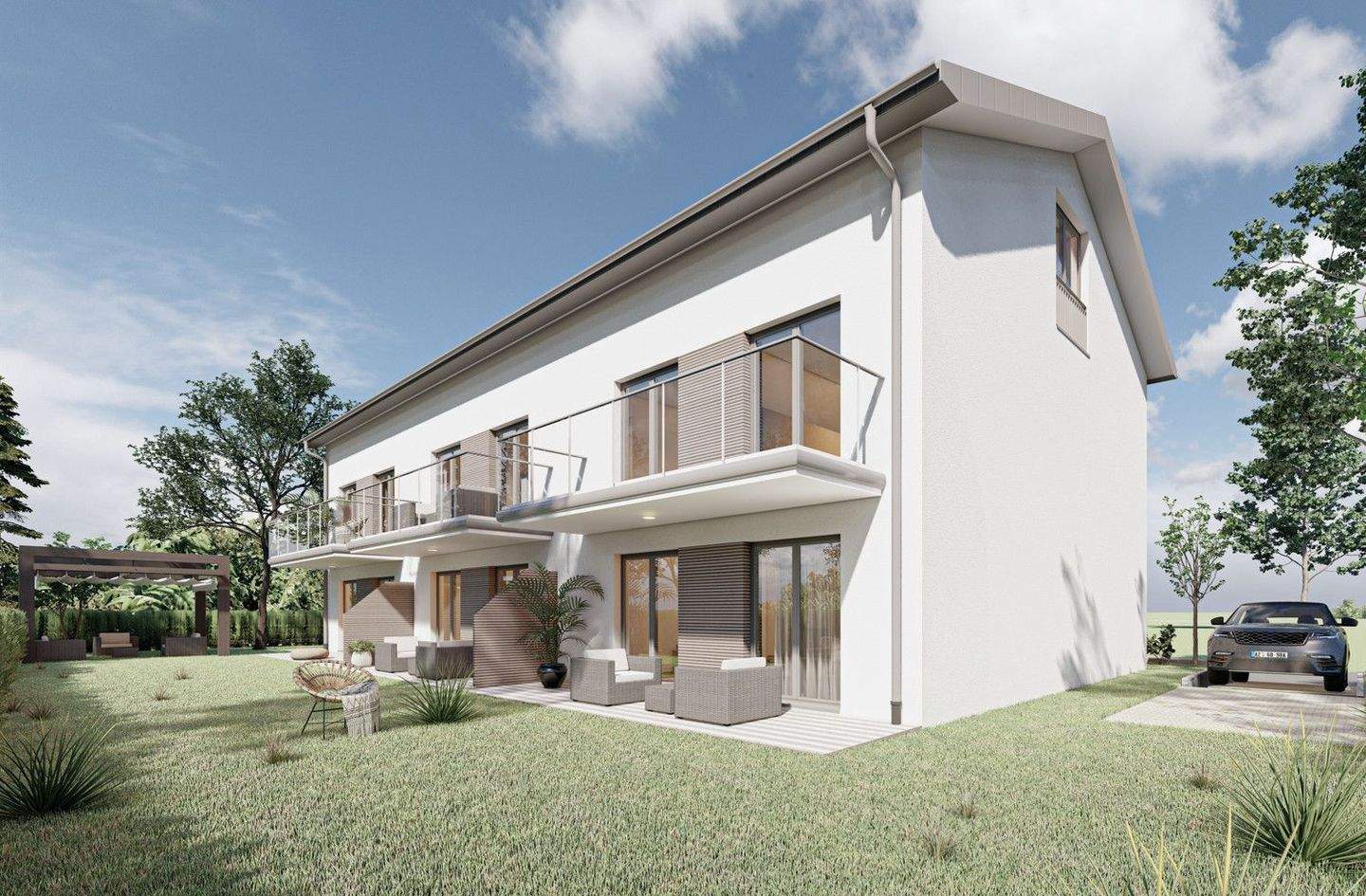 Grün wohnen, zentral leben - Moderner Neubau mit Garten und Cityanschluss – Mühldorf am Inn – Bild 1 von 9