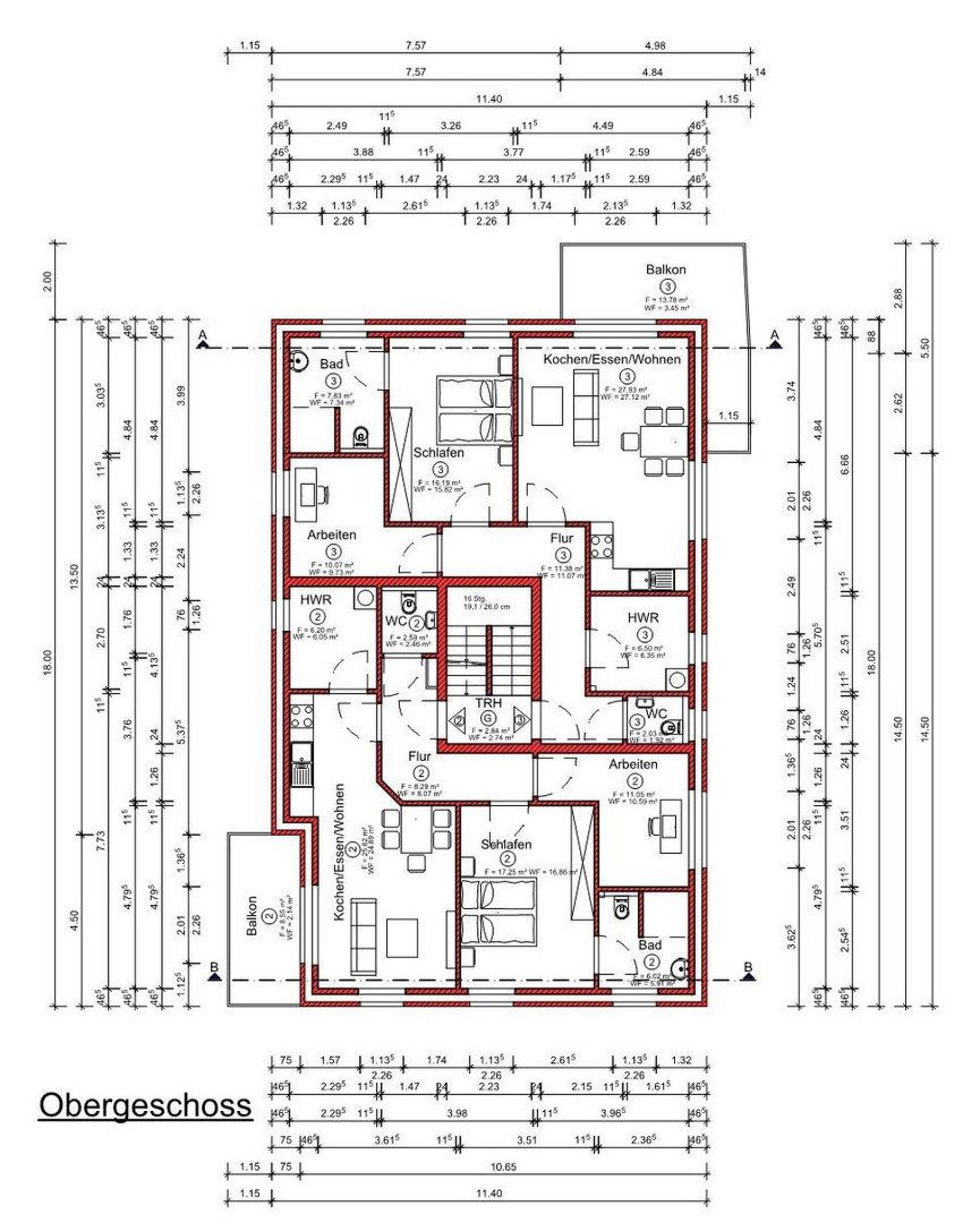 Etagenwohnung in 49808 Lingen (Ems) mit 76,97 m² kaufen