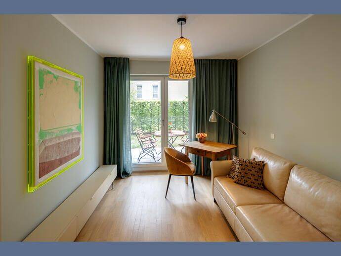 Möbliert: Erdgeschosswohnung - schön und hell eingerichtet – München – Vorschaubild 5