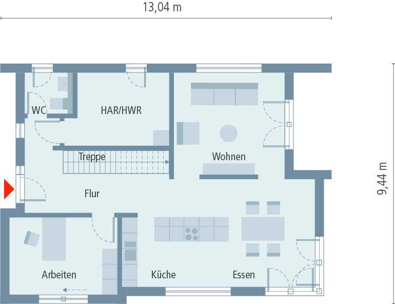 Schönes Haus mit viel Platz und Preis ist mit einem Grundstück berechnet ! – Berlin – Vorschaubild 7
