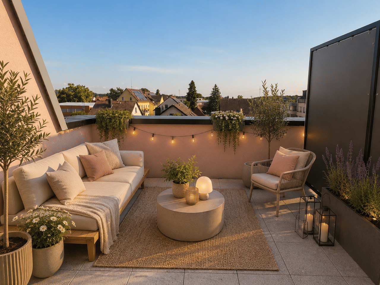Hermann Immobilien:  Modernes Penthouse über den Dächern von Lämmerspiel! WE 01.03.02