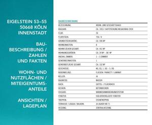 Seltene Gelegenheit am Eigelstein! Modernisierte 4-Zimmer-Wohnung mit Loggia! Eigelstein 53-55, WE 4 – 50668 Köln – Vorschaubild 8