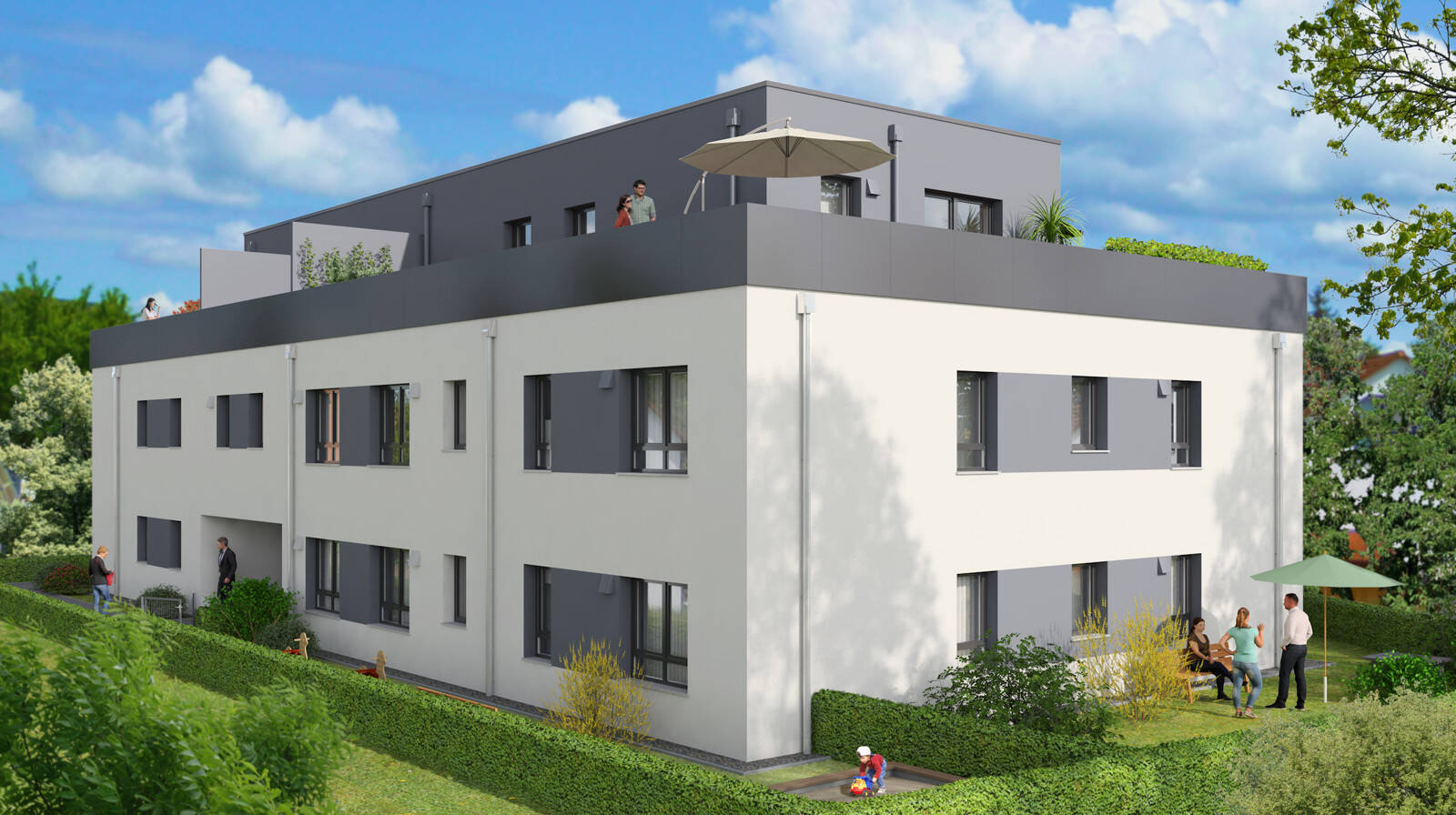 Traumwohnung inklusive Einbauküche und zwei TG-Stellplätze – Nürnberg – Vorschaubild 2