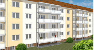 NEU sanierte 4-Raum-Wohnung mit Balkon in attraktiver Wohnlage – 9114 Chemnitz – Vorschaubild 4