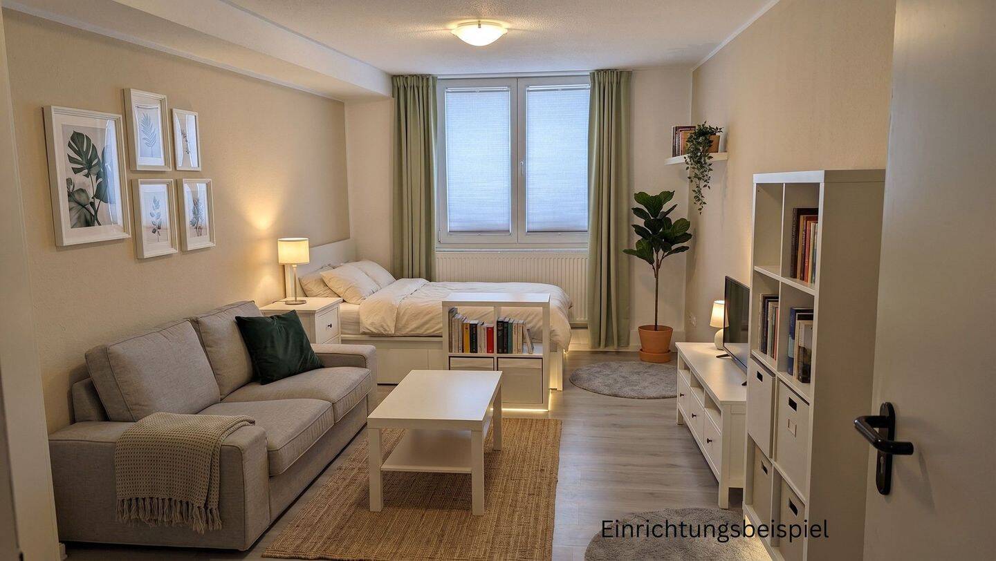 Ein-Zimmer-Apartment im Erdgeschoss mit Einbauküche in Witzenhausen