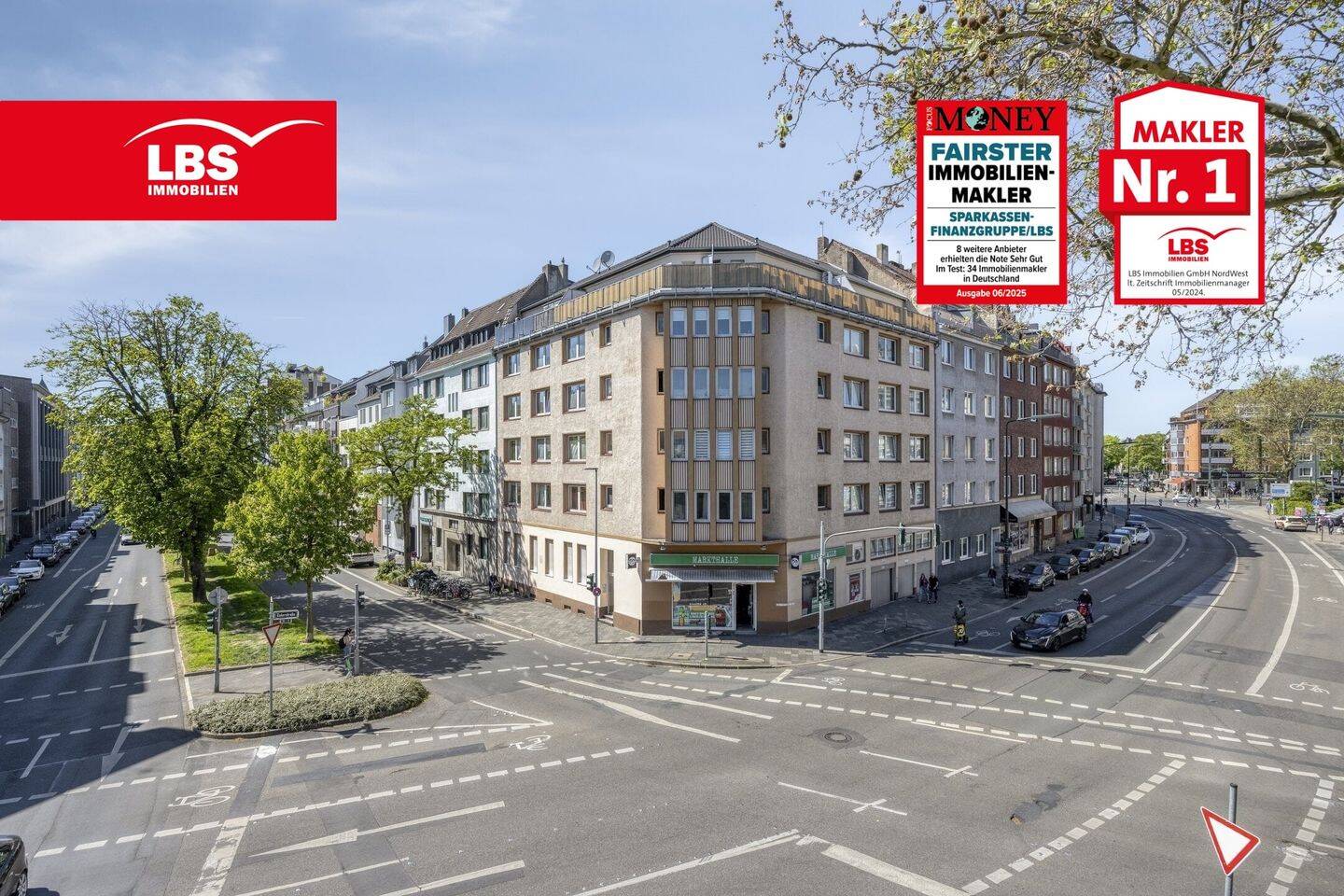 Traumhafte 2-Zimmer Wohnung in Pempelfort mit Balkon!
