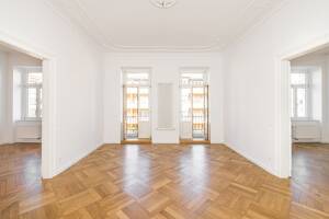 Stilvolle 4-Zimmer-Altbauwohnung mit Balkon und sonnigem Wintergarten – 4105 Leipzig – Vorschaubild 1