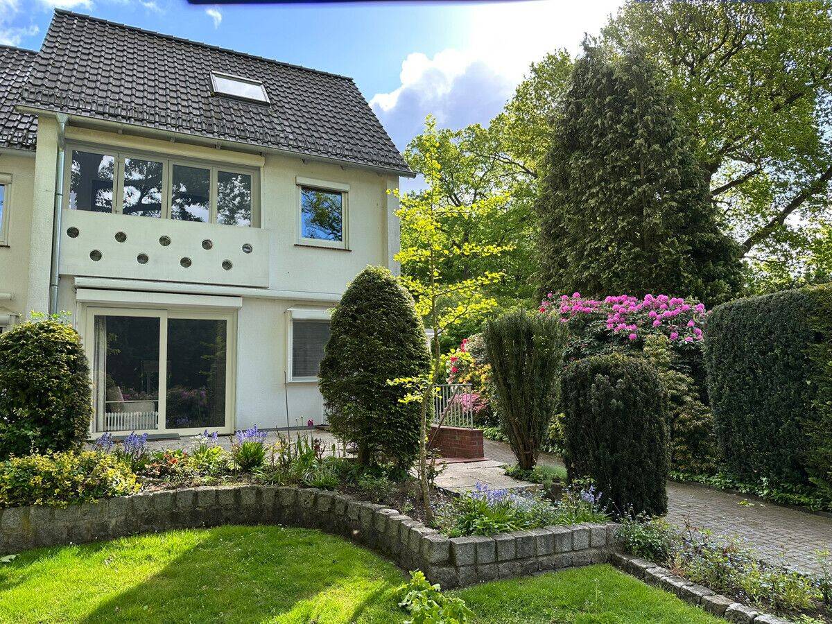 PURNHAGEN-IMMOBILIEN - Bremen-Lesum, Reihenendhaus mit Garage in traumhafter Lage nahe der Lesum – Bremen – Vorschaubild 4
