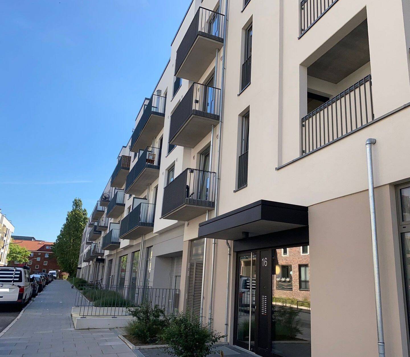 1 Zimmerwohnung mit Balkon in der Nähe des Mühlenteiches - Wentzel Dr.