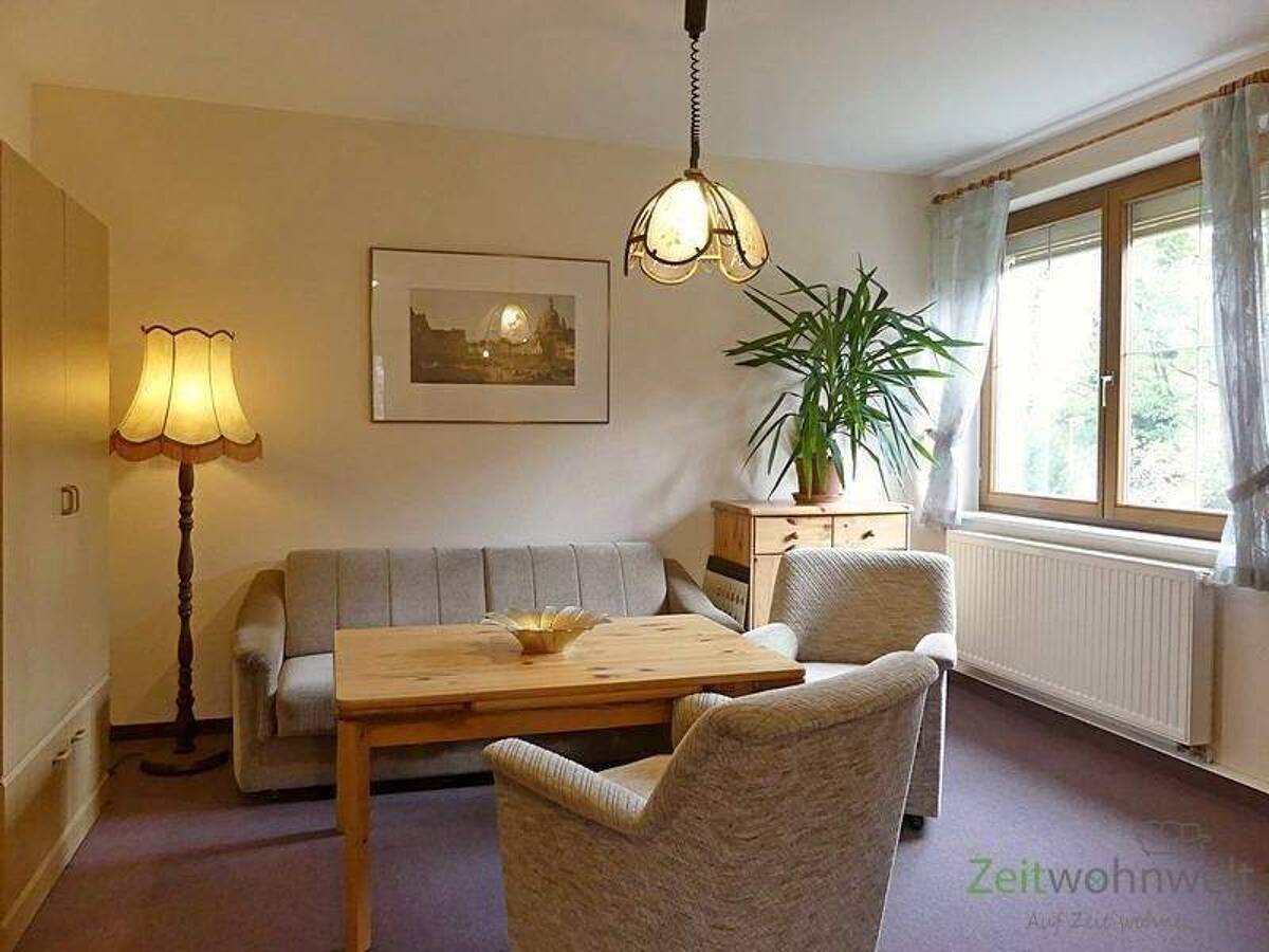 (EF0584_M) Dresden: Blasewitz, möblierte 1,5-Zimmer Wohnung zwischen Waldpark und Elbe – 1309 Dresden – Bild 1 von 8