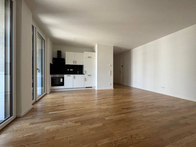 Endlich Zuhause: individuelles 1-Zimmer-Appartment mit Einbauküche und Balkon im Erstbezug