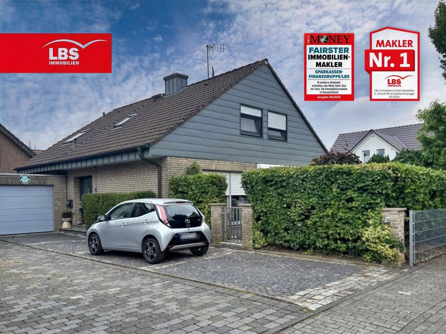 Attraktives Haus mit Einliegerwohnung und Gartenparadies in Billerbeck.